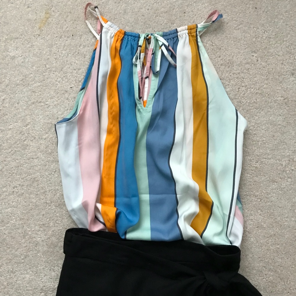 Colorful Loft blouse